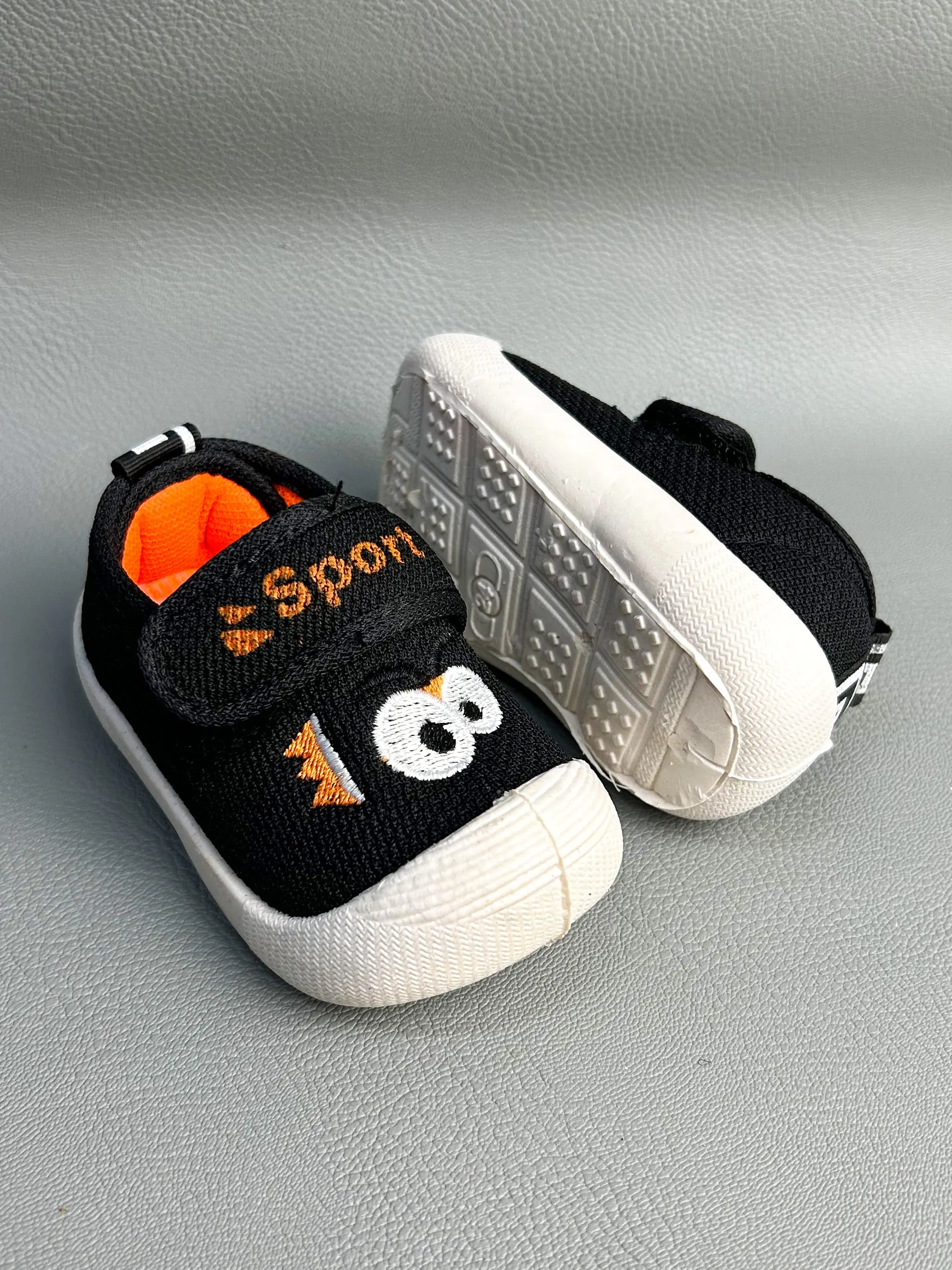 10Mth - 3Yrs Black Shoes For Boys FS BS74