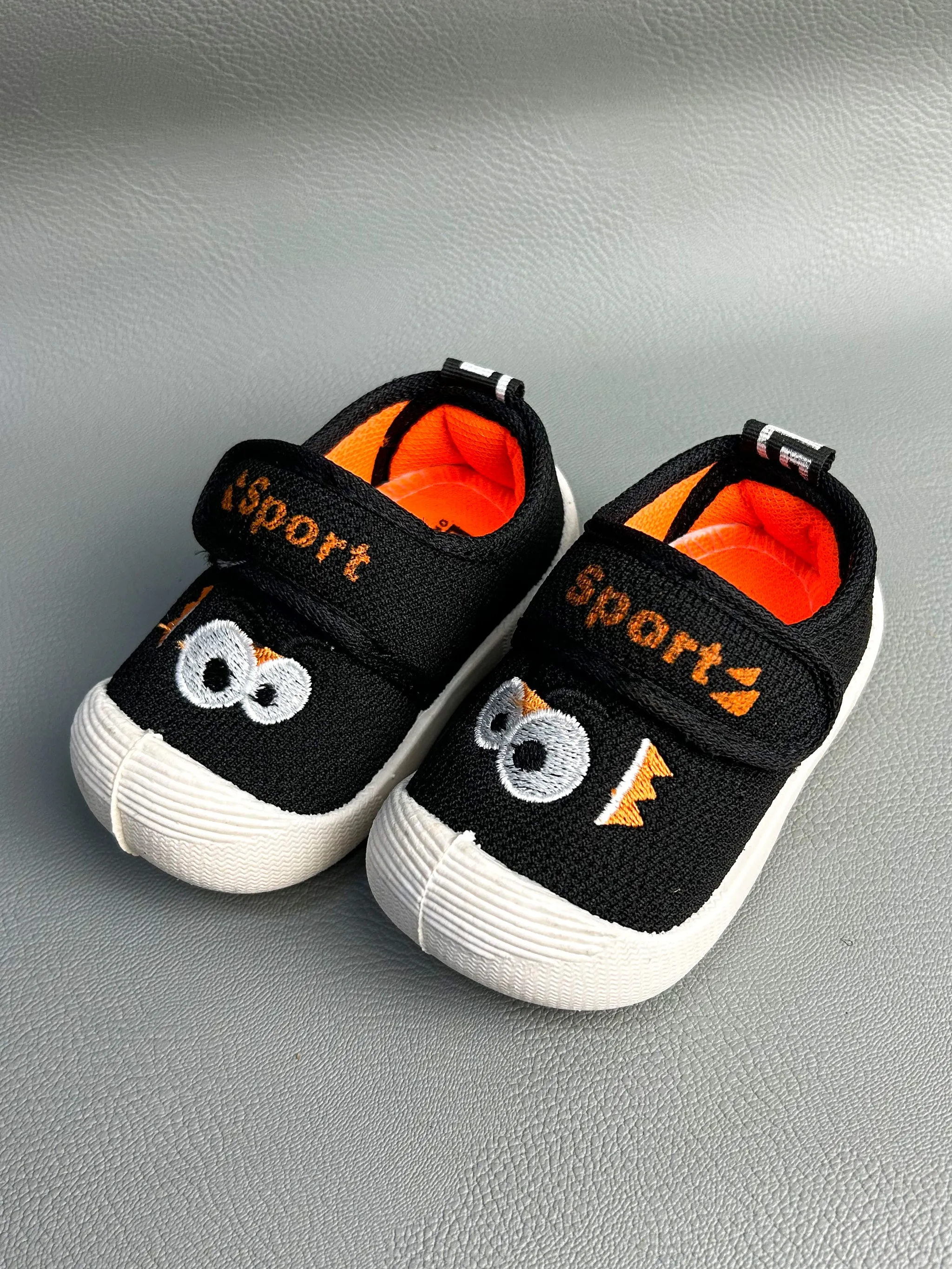 10Mth - 3Yrs Black Shoes For Boys FS BS74