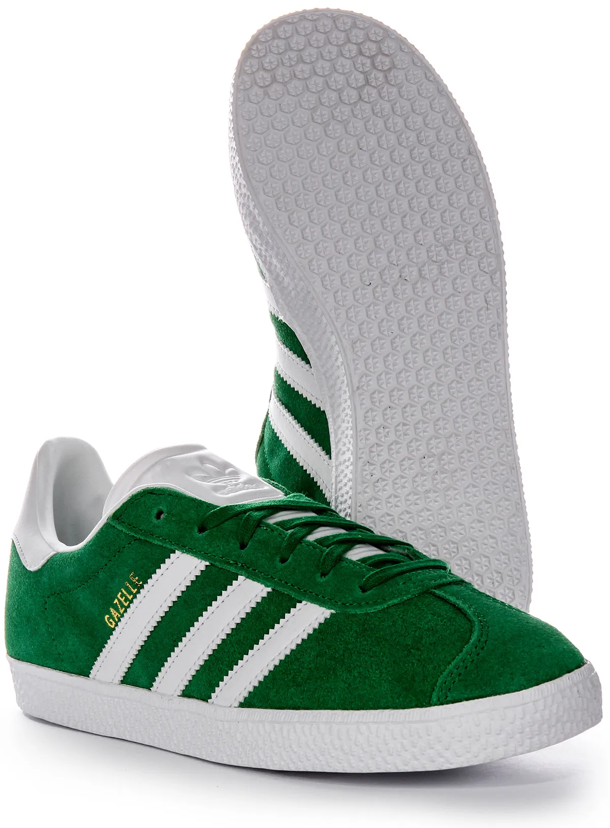 Adidas Gazelle In Green For Junior