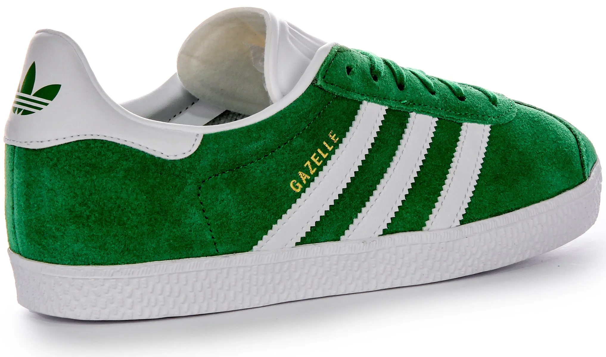 Adidas Gazelle In Green For Junior