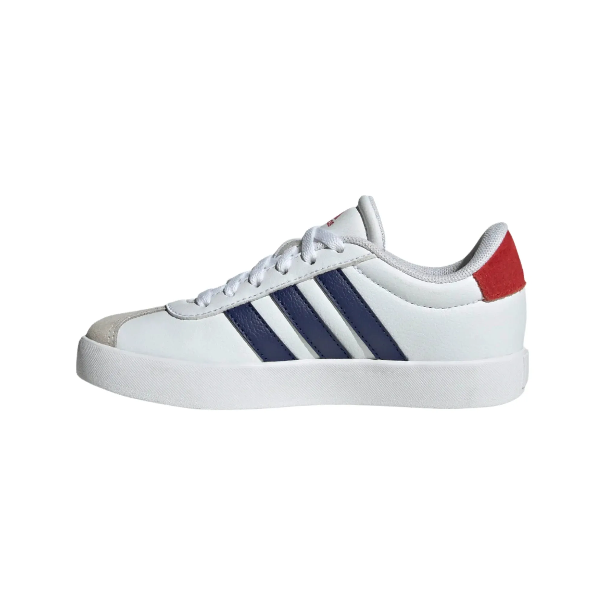 Adidas Kids Sneaker VL Court 3.0 K White/Dark Blue/Red