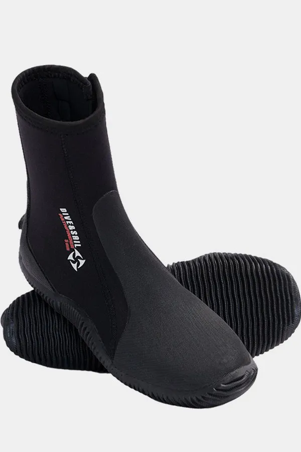 Anti-Slip Premium Rubber Sole Wetsuit Booties Scuba Shoes