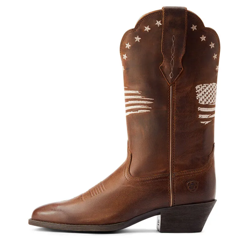 Ariat Heritage R Toe Liberty StretchFit Western Ladies Boot Style 10044541