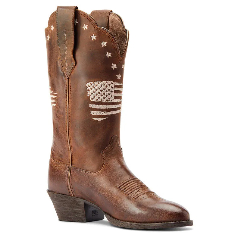 Ariat Heritage R Toe Liberty StretchFit Western Ladies Boot Style 10044541