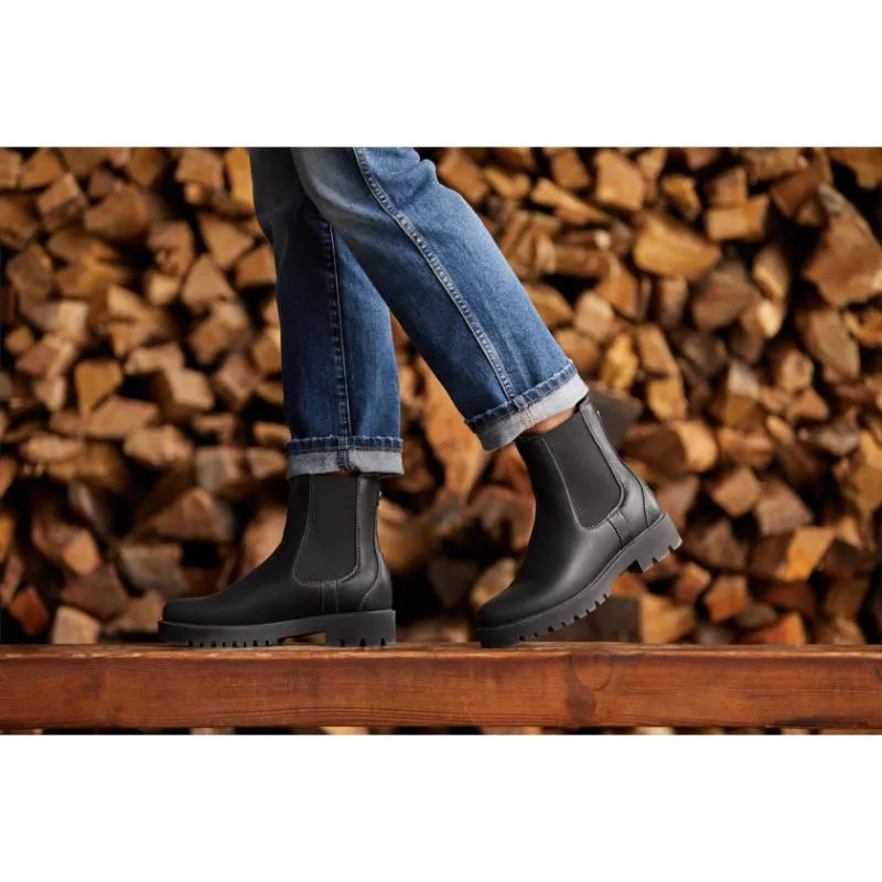 Ariat Wexford Lug Mid Waterproof Ladies Boot - Jet Black