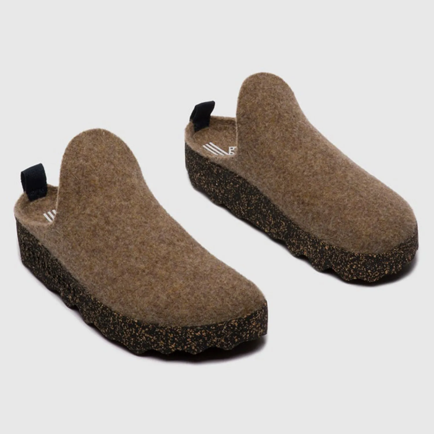 Asportuguesas Men SHOES ROUND TOE MULES COME - TAUPE