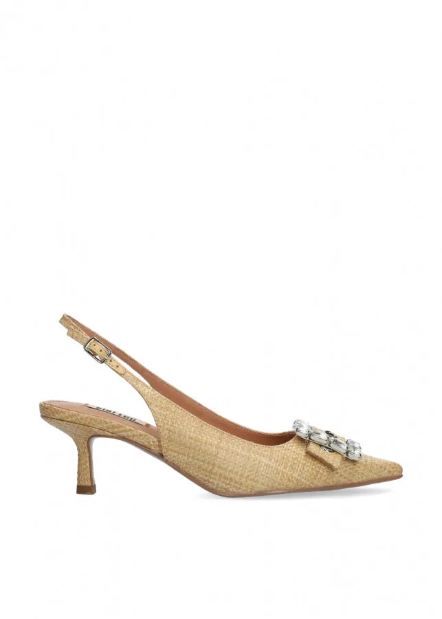 Bibi Lou Mia Pump in Natural