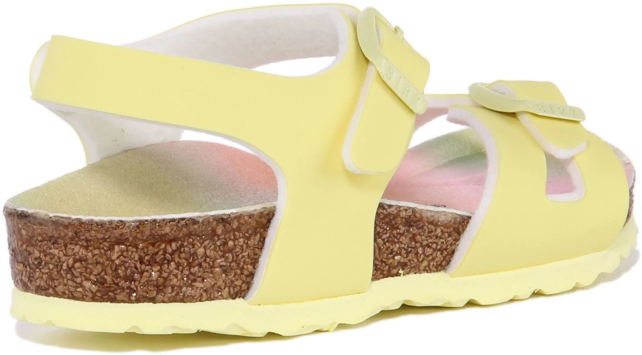 Birkenstock Rio Kids In Yellow For Kids | Narrow Fit