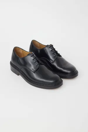 Black Shiny Leather Oxford