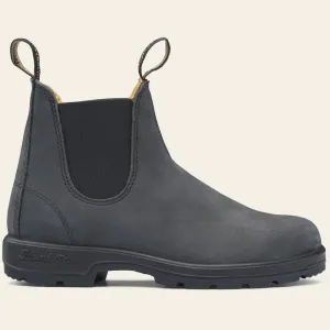 Blundstone Classic 587 Chelsea Boots - Rustic Black