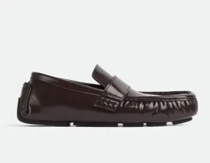 Bottega Veneta Men’s Leather Brown Moccasin Shoes 12 US (45 Eu) 741331 NIB $1050