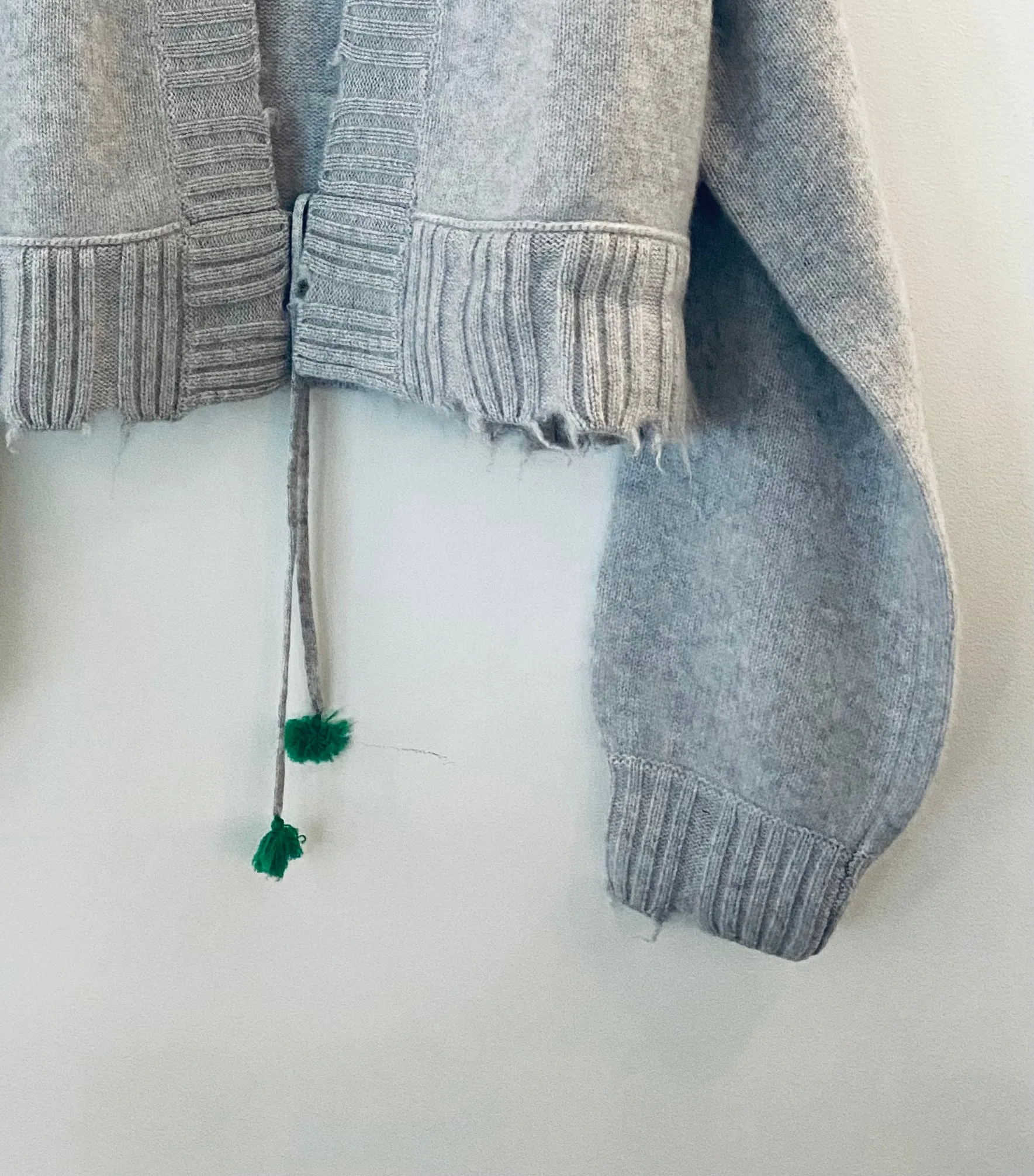 Brazeau Tricot Sterling Chunky Crop Cardigan