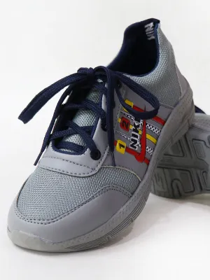 BS33 Boys Shoes 8Yrs - 17Yrs NK Grey