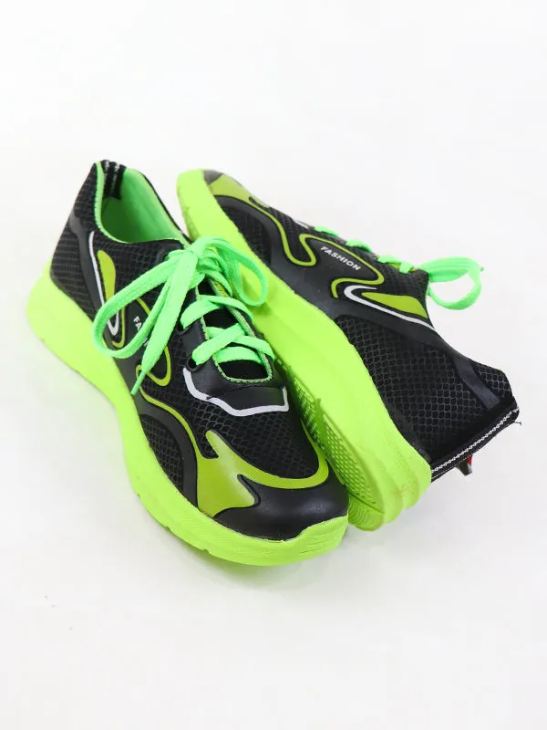 BS35 Boys Shoes 13Yrs - 17Yrs F Green