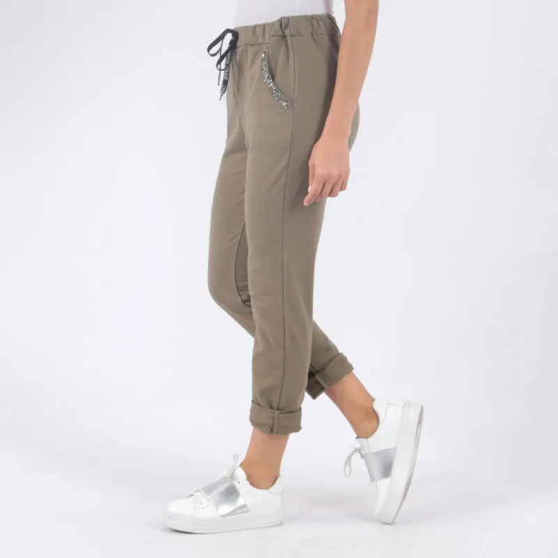 Classic Comfort Jogger Khaki