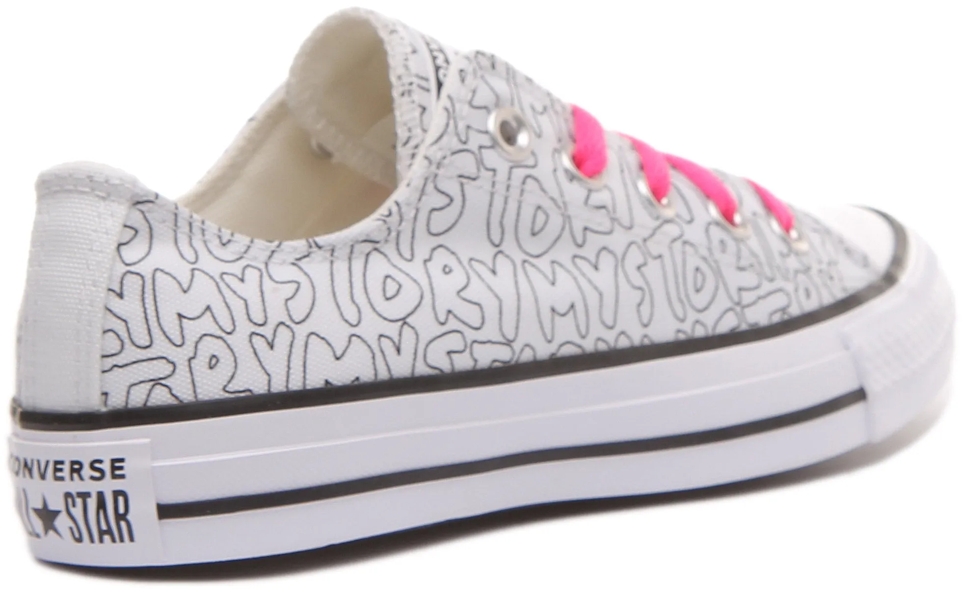 Converse 170297C In White Pink  Unisex