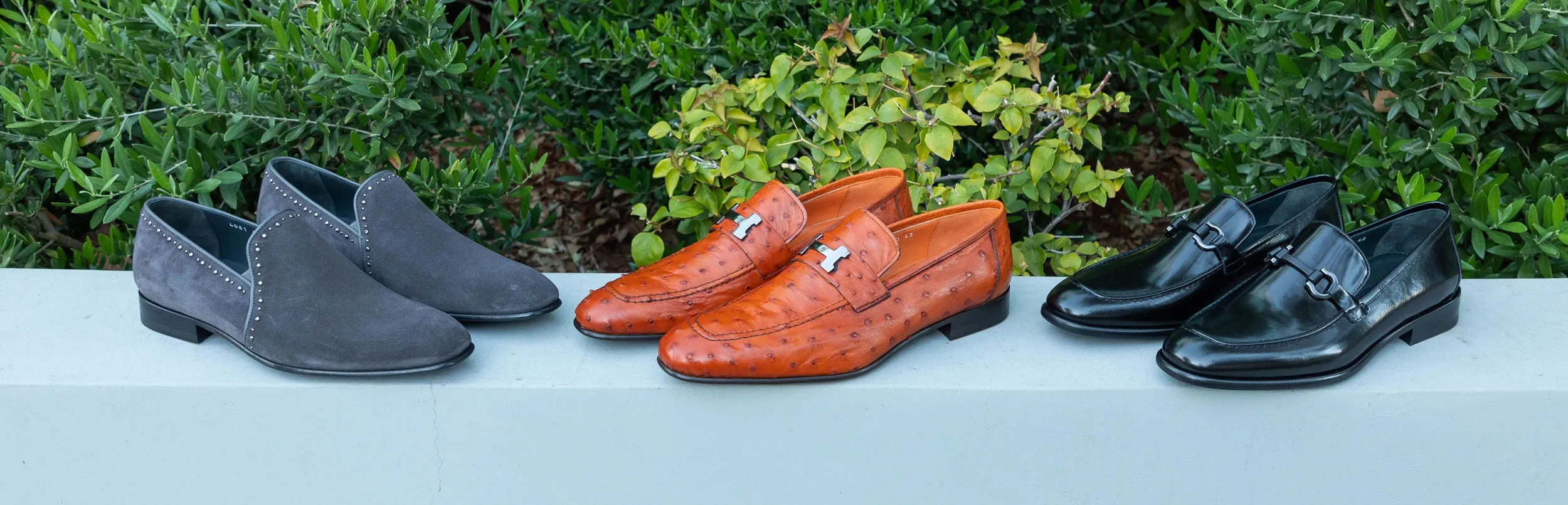 Corrente Ostrich Loafer Brandy