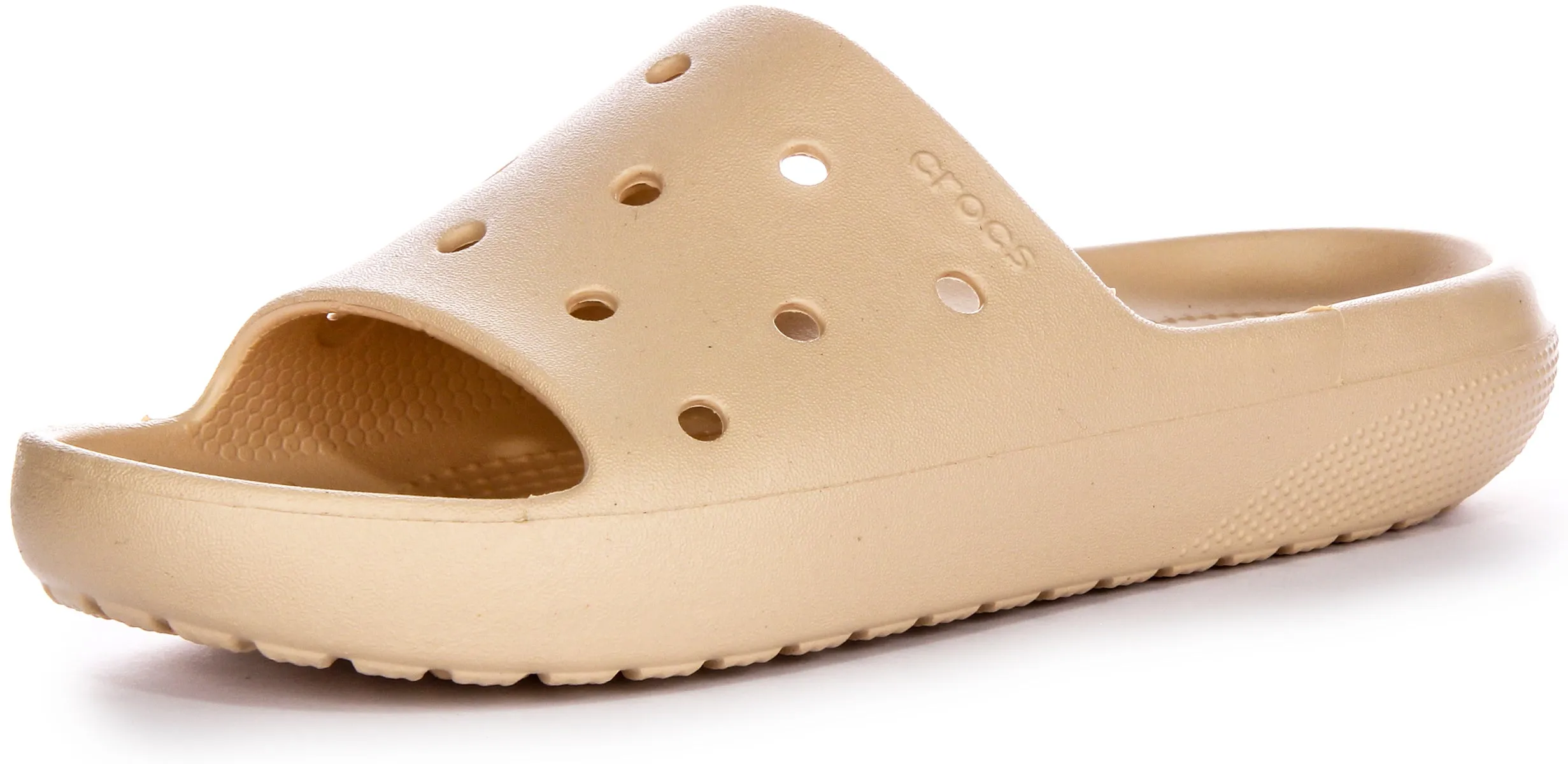 Crocs Classic Slide 2 In Beige For Unisex