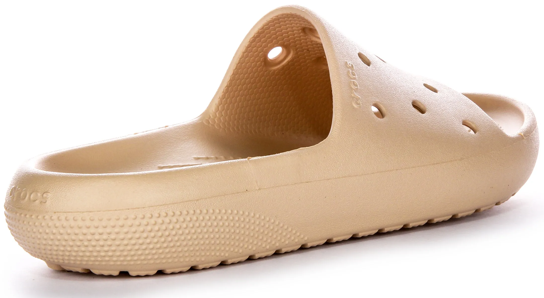 Crocs Classic Slide 2 In Beige For Unisex