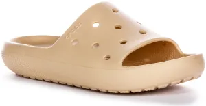 Crocs Classic Slide 2 In Beige For Unisex