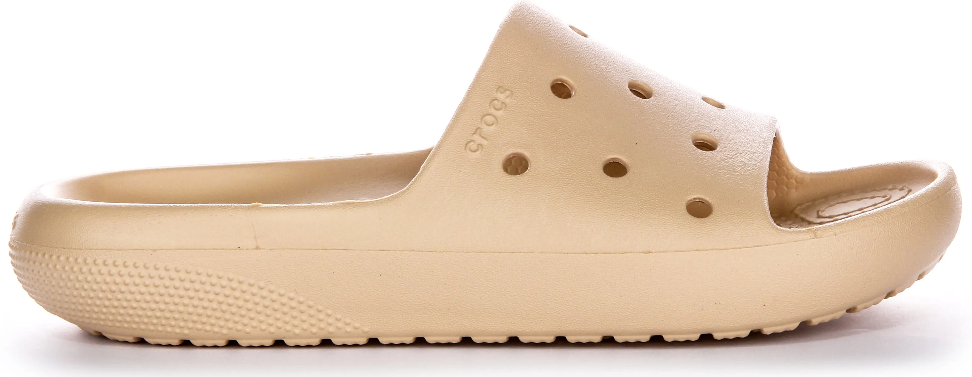 Crocs Classic Slide 2 In Beige For Unisex