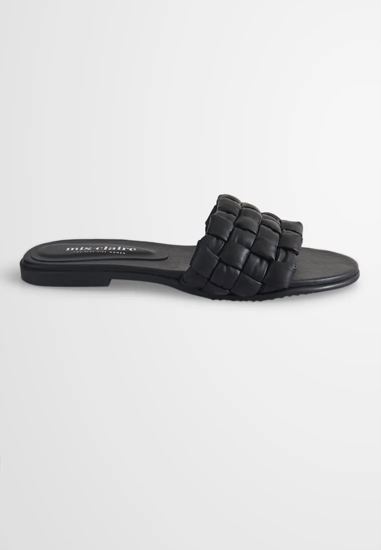 Cullen Soft Cushion Plaited Slide Sandals