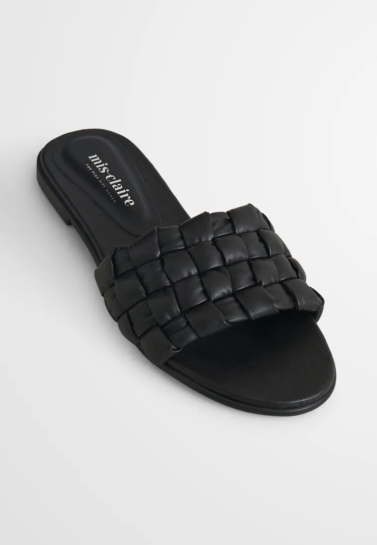 Cullen Soft Cushion Plaited Slide Sandals