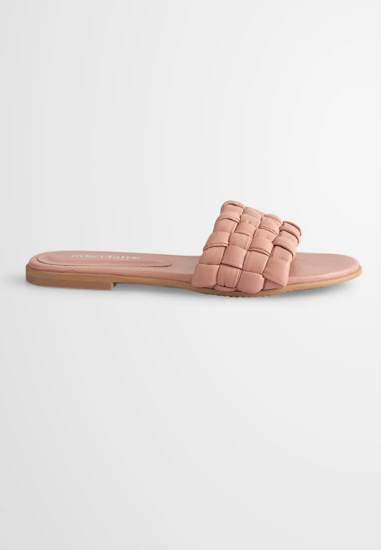 Cullen Soft Cushion Plaited Slide Sandals