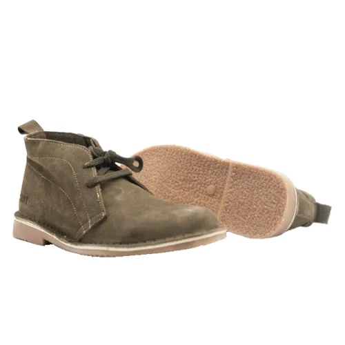 DESERT Vellie Olive Suede Boot