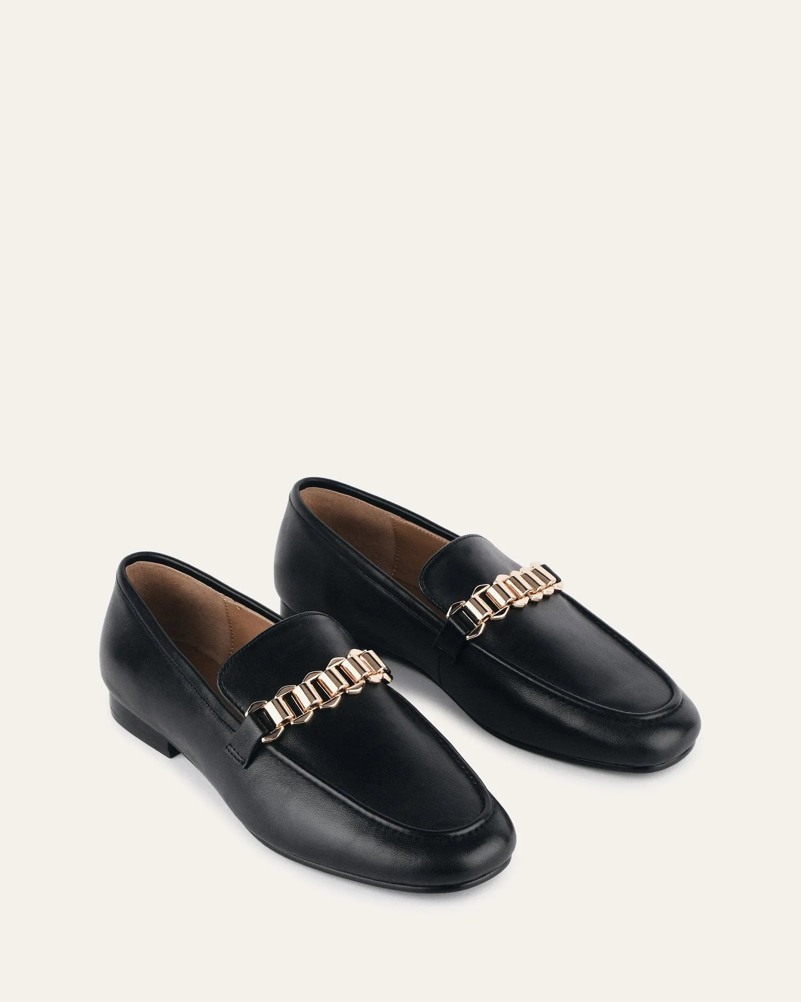 EDEN LOAFERS BLACK LEATHER