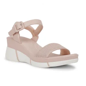 Healers Casual Peach Sandal For Women ZQ-RN-L70 By Liberty