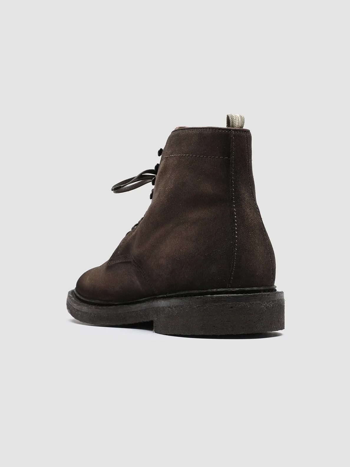 HOPKINS CREPE 107 - Brown Suede Ankle Boots