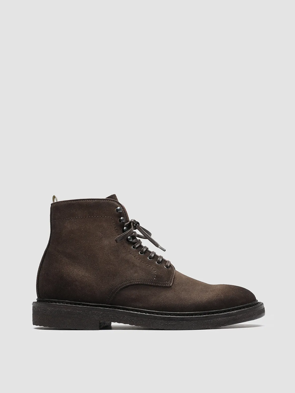 HOPKINS CREPE 107 - Brown Suede Ankle Boots