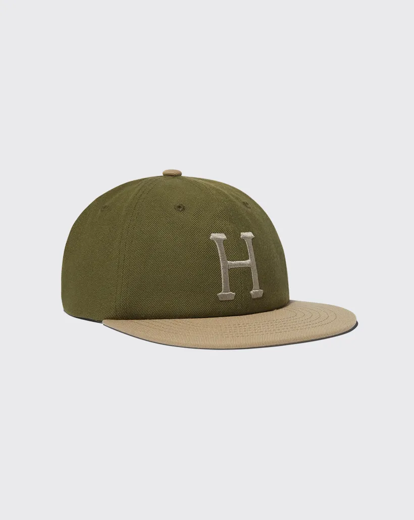 Huf Set Classic H 6 Panel Hat - Olive