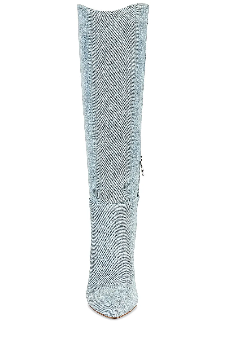 JLO Jennifer Lopez x REVOLVE Rokwood Boots, Light Blue