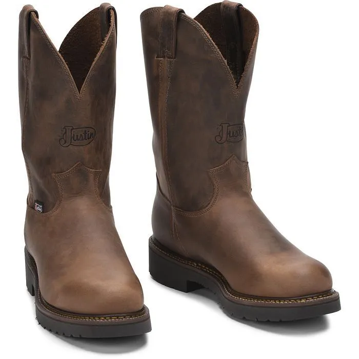 Justin Boots Men's Balusters 11" #4444 Color Bay Gaucho