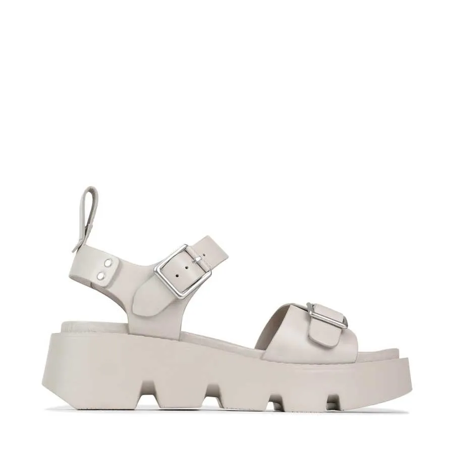 KAIRA LEATHER PLATFORM SANDALS