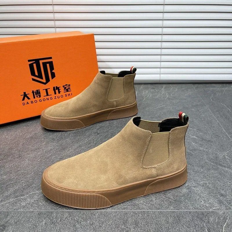 Men's Casual Winter Velvet Warm Cotton Shoes