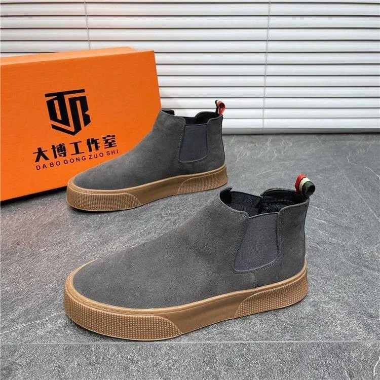 Men's Casual Winter Velvet Warm Cotton Shoes