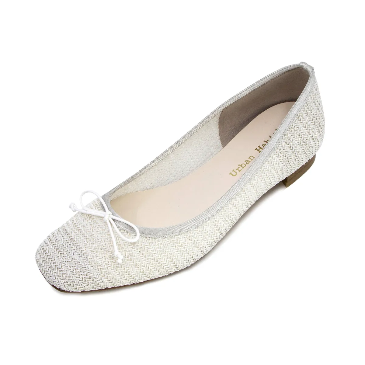 Merine Ivory Soft Flats