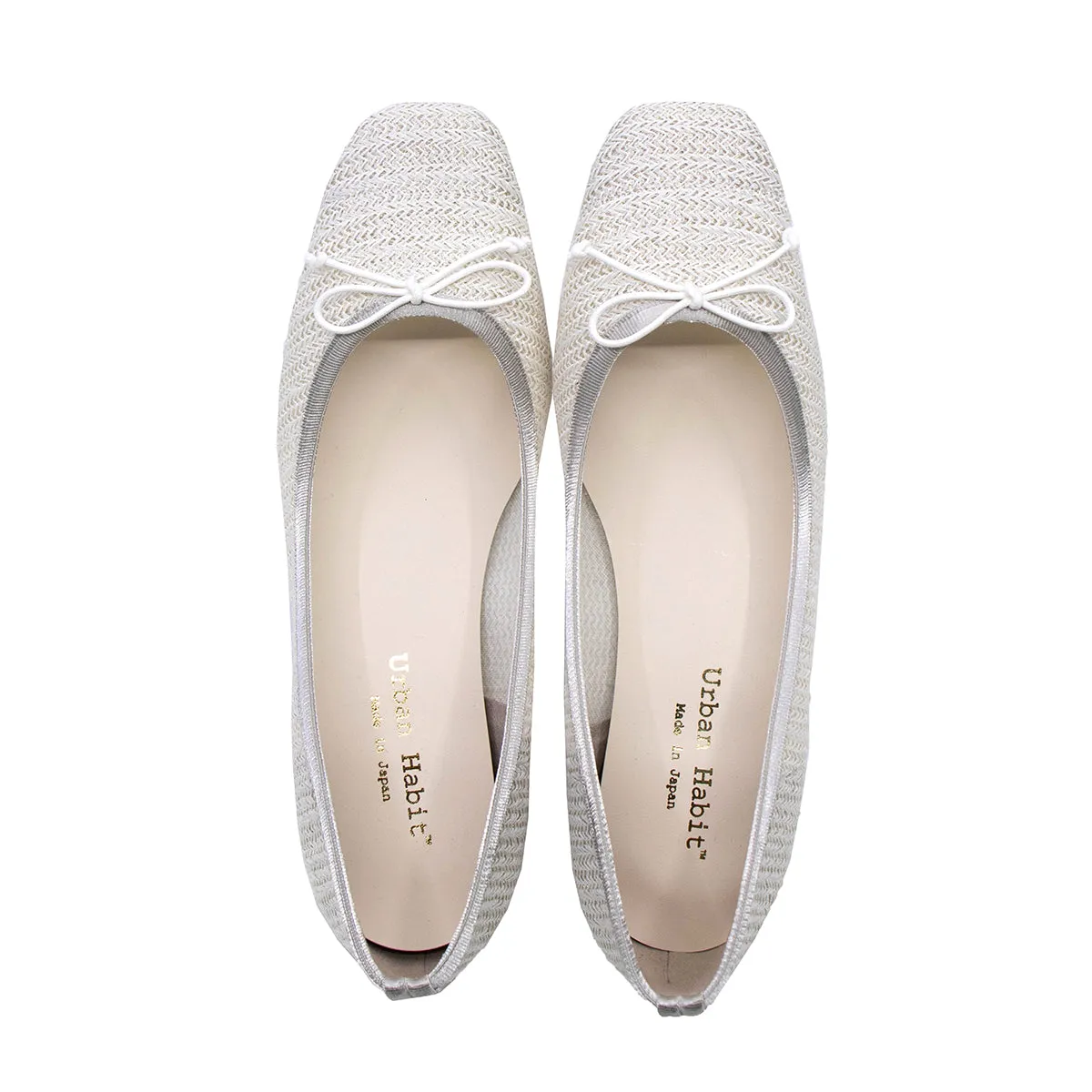 Merine Ivory Soft Flats