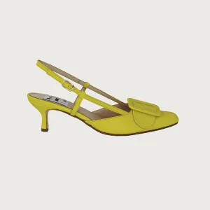 MIA CANARY YELLOW LEATHER