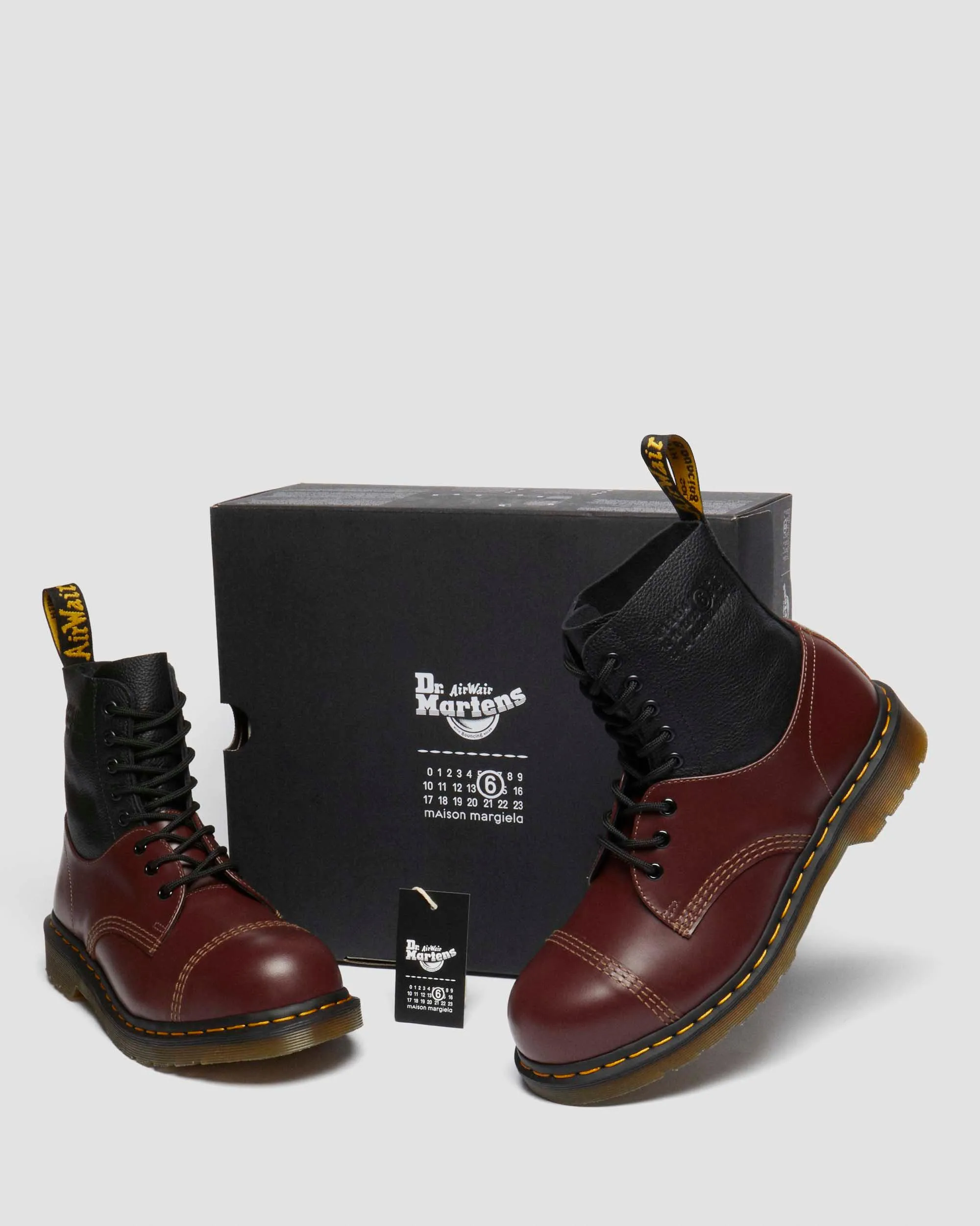 MM6 1460 / 1461 Leather Boots