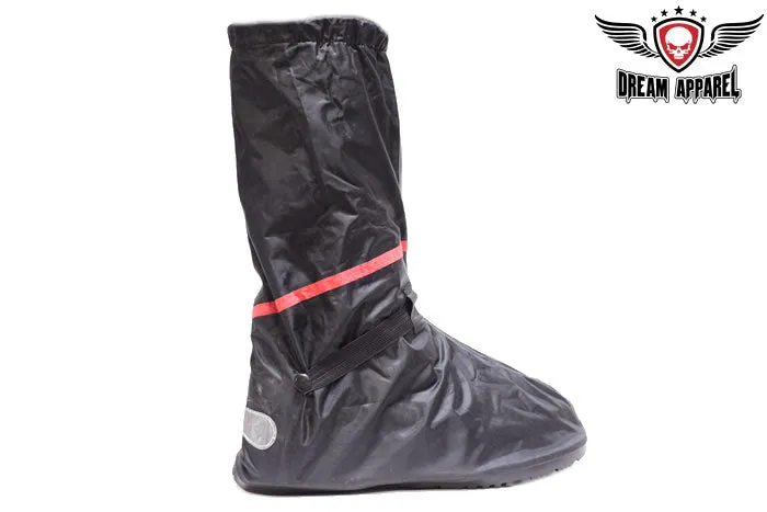 Motorcycle Rain Boot Covers With Rubber Outer Sole - Raingard Legs