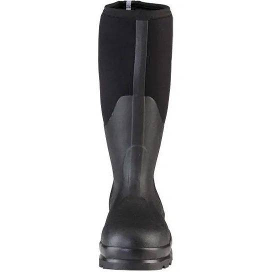 Muck Men's Chore 16" Steel Toe WP Rubber Work Boot - Black - CHS-000A