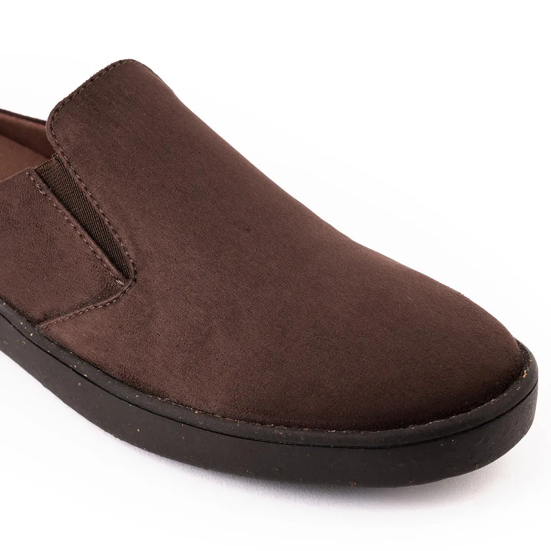 Nest Mules Vegan Suede Brown Men Slip-ons Thrift Edit