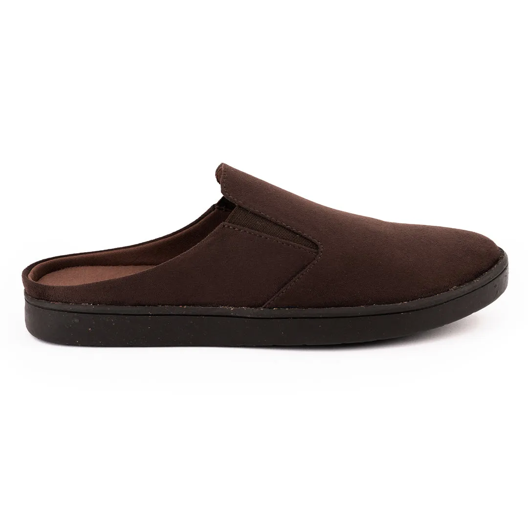 Nest Mules Vegan Suede Brown Women Slip-ons Thrift Edit