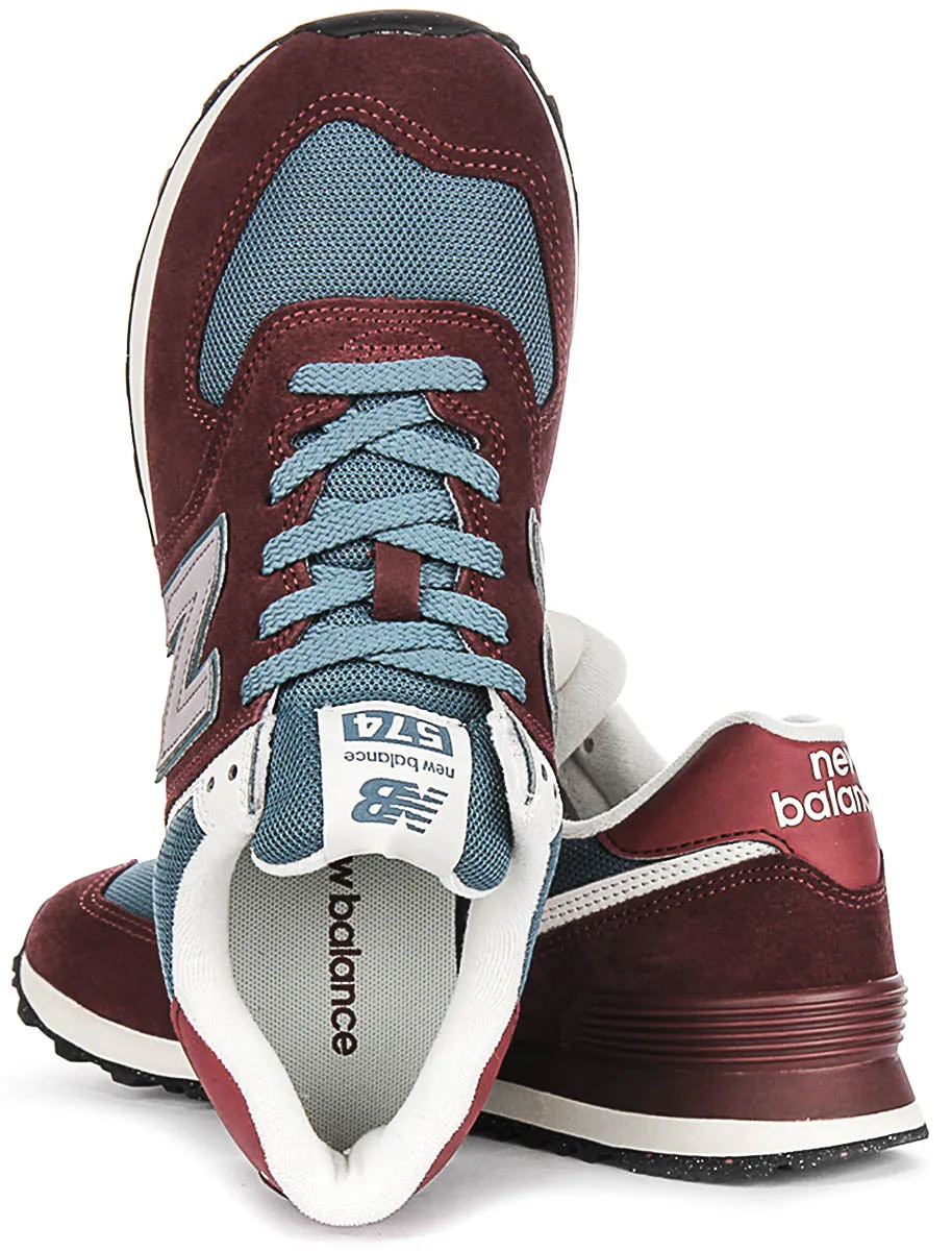 New Balance U574 RBB In Burgundy