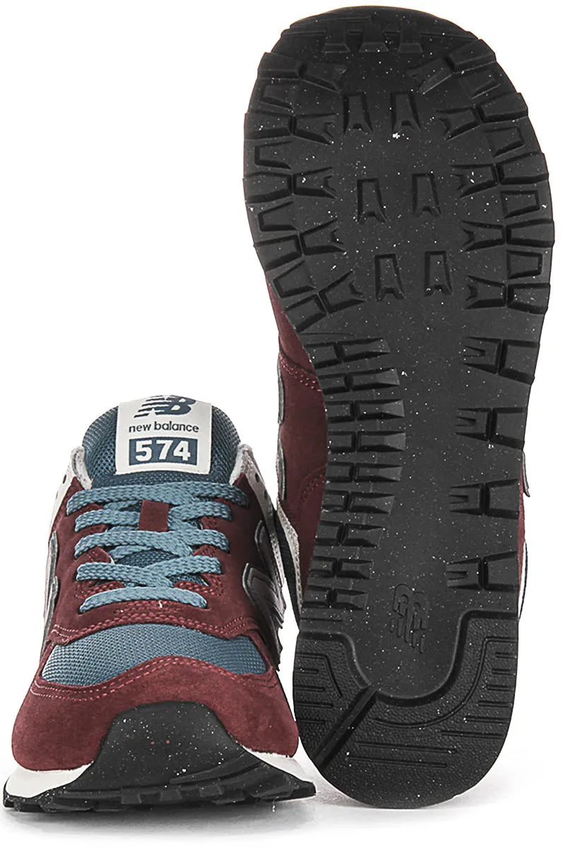 New Balance U574 RBB In Burgundy