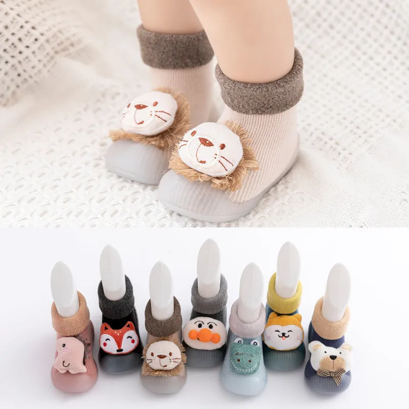 Owlkay Baby Warm Cute Cartoon Shoes